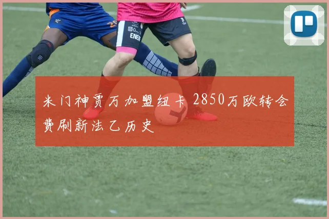 米门神贾万加盟纽卡 2850万欧转会费刷新法乙历史